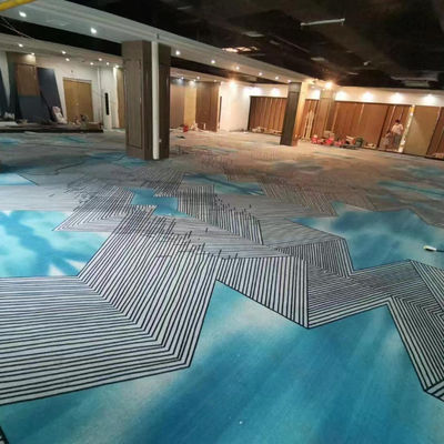 Hotel Wand tot muur commerciële vloermachine gemaakt brandwerend tapijt voor decoratieve