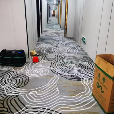 Hotel Wand tot muur commerciële vloermachine gemaakt brandwerend tapijt voor decoratieve