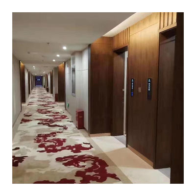 Commerciële vloer hotel tapijt WILTON Machine gemaakt met 80% wol 20% nylon brandwerend