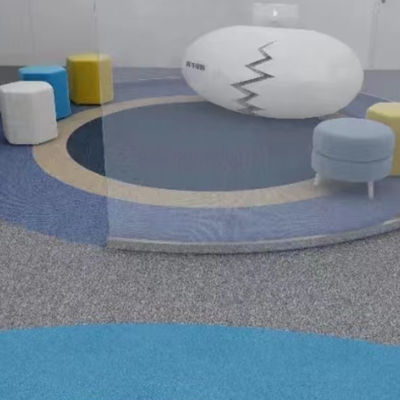 50x50 kantoor modulair tapijt met verwijderbare rechthoekige nylon vloerbedekkingstegels