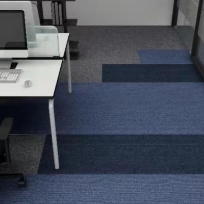 50x50 kantoor modulair tapijt met verwijderbare rechthoekige nylon vloerbedekkingstegels