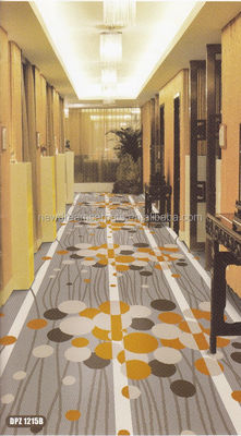Machinaal vervaardigd tapijt voor een hotelcorridor in Jacquard-stijl voor uw behoeften