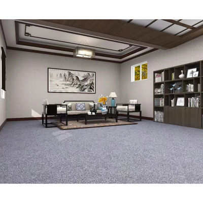 Plain Style 25*100cm Pure Color Nylon Carpet Tile Perfect voor kantoor modulair tapijt