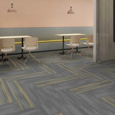 60x60 50x50 Luxe afneembare kantoor tapijttegels in plain en Jacquard Loop Pile stijl