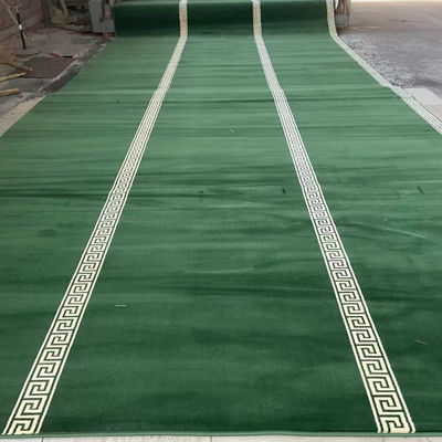 Op maat gemaakte tapijten Axminster Cut Pile Moskee Gebedstapijt Rectangle 4*25 Roll voor Moskee