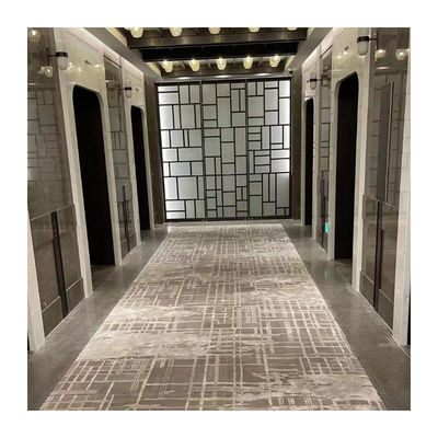 Machine Made 4m Flat Cut Nylon Wall to Wall Carpet voor commerciële vloer brandbestendige