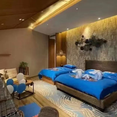 100% Nylon rechthoekige wand-tot-wand tapijt voor brandwerende commerciële vloeren in hotels