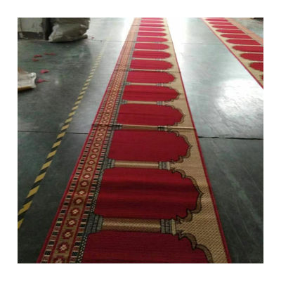 4*25 Roll Machine Woven Wasbaar Moskee Gebedstapijt voor aangepaste patronen