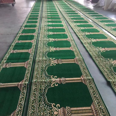 4*25 Roll Machine Woven Wasbaar Moskee Gebedstapijt voor aangepaste patronen