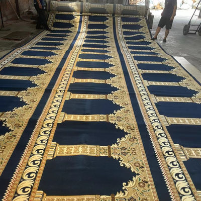 80% wol en 20% nylon zacht moskee tapijt puzzelpatroon voor muur tot muur Beste prijzen