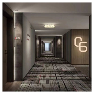 Vijfsterrenhotels commerciële vloeren WILTON brandwerend tapijt met back-up