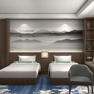 Commerciële vloeren 4m*25m brandwerend Backing Wilton Nylon Wall to Wall Carpet