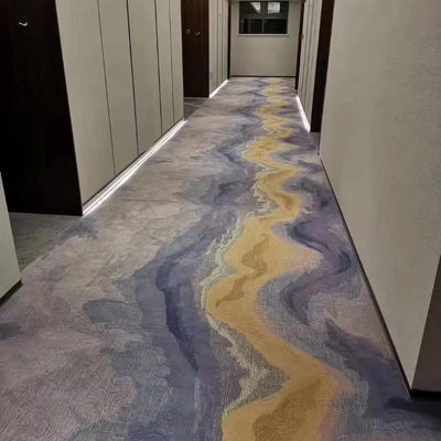 Commerciële vloeren 4m*25m brandwerend Backing Wilton Nylon Wall to Wall Carpet