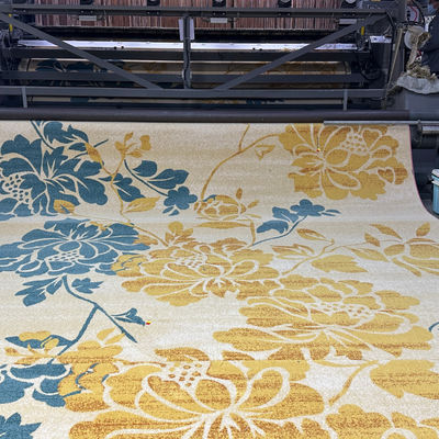 Reversibel geometrisch patroon 80% wol 20% nylon breedloom machine gemaakt Axminster tapijt