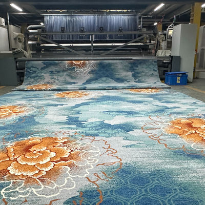 Reversibel geometrisch patroon 80% wol 20% nylon breedloom machine gemaakt Axminster tapijt
