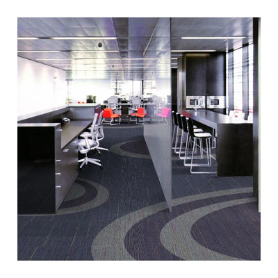 50x50cm Vierkant kantoor luxe 100% pp tapijt tegels moderne stijl stapel hoogte 4mm tapijt