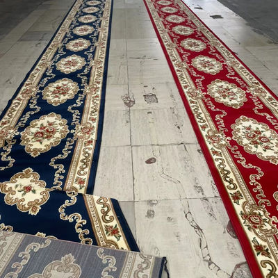 Zachte moskee muur tot muur tapijt voor gangen 80% wol en 20% nylon in vele kleuren