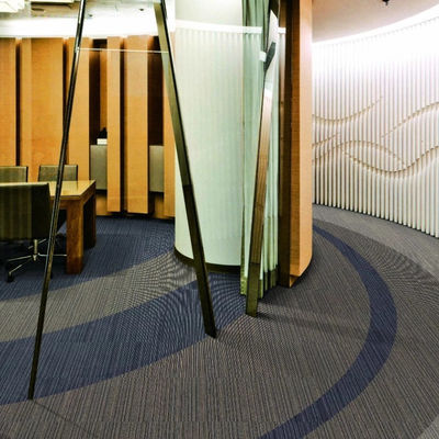 Loop stapel 50x50 basis stijl commercieel kantoor tapijt tegel met modulaire PVC backing