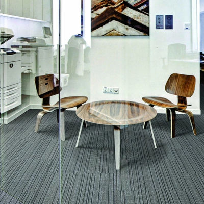 Loop stapel 50x50 basis stijl commercieel kantoor tapijt tegel met modulaire PVC backing