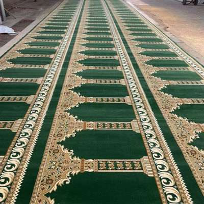 Vloerbedekking zacht moskee tapijt aangepast kleur en middelgrote stapel met vele kleuren