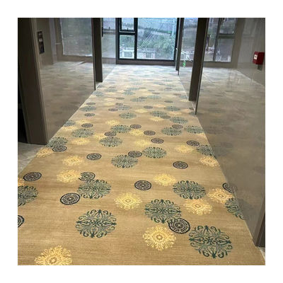 Action Backing Fluorescerende kleur Axminster Corridor Carpet voor niet-slip in End Hotels