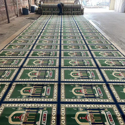 Professionele ontwerp Moslim Muur tot Muur Gebed tapijt rol voor commerciële