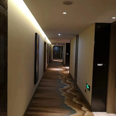Topklasse luxe Axminster tapijt vloer drukwerk op maat ontwerp hotel gang tapijt