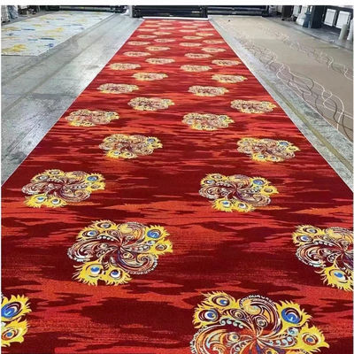 Custom Design Luxury Style Nylon/wol materiaal Axminster tapijt voor hotelvloeren
