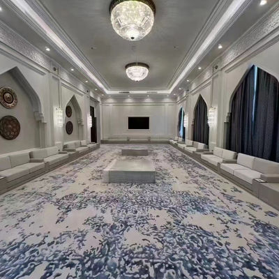 Axminster Tufted Carpet voor Home Banquethall Hallway Vlekbestendig Stapelhoogte 7-12mm
