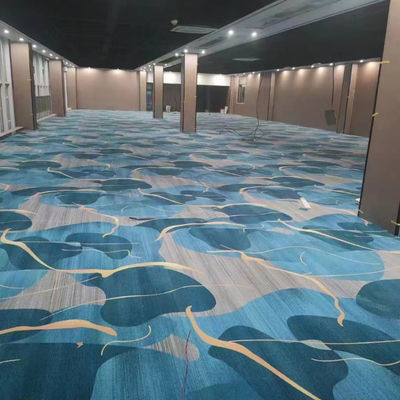 Axminster Tufted Carpet voor Home Banquethall Hallway Vlekbestendig Stapelhoogte 7-12mm
