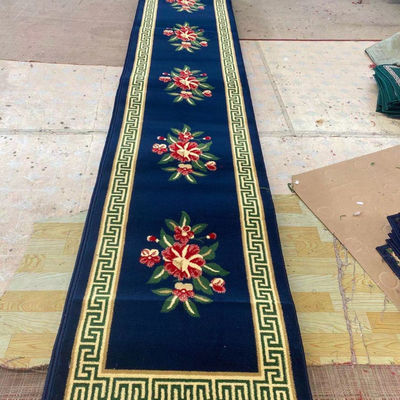 Gebedsruimte zachte tapijtgarens voor moskee Muur tot muur kerk Nylon tapijtrol