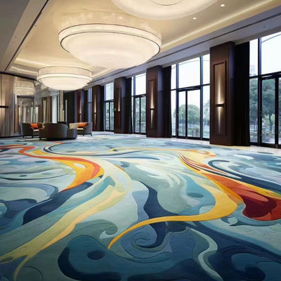 80% wol 20% nylon brandwerend Axminster Cut Pile Hotel Casino Event Location Carpet