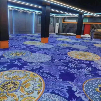80% wol 20% nylon brandwerend Axminster Cut Pile Hotel Casino Event Location Carpet