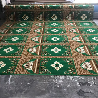 Ontwerp Moslim Moskee Gebeds tapijt met aangepaste kleur en puzzel patroon