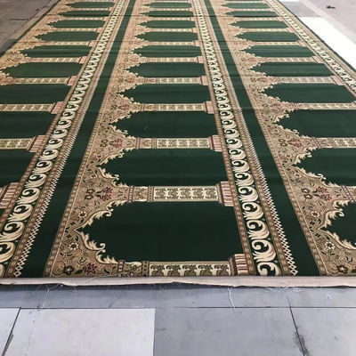 Ontwerp Moslim Moskee Gebeds tapijt met aangepaste kleur en puzzel patroon