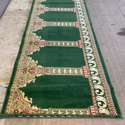 Custom moskee tapijt medium stapel ontwerp voor moderne moslim gebed ruimte