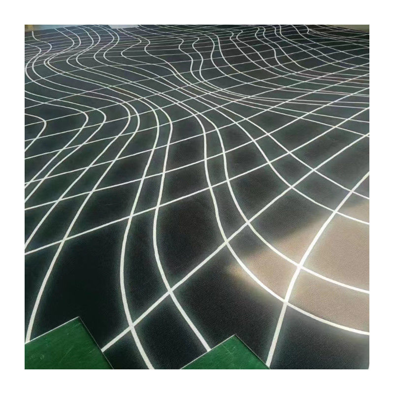 50x100 cm op maat gemaakte 3D-geprinte nylon kantoor tapijttegels voor bruiloft