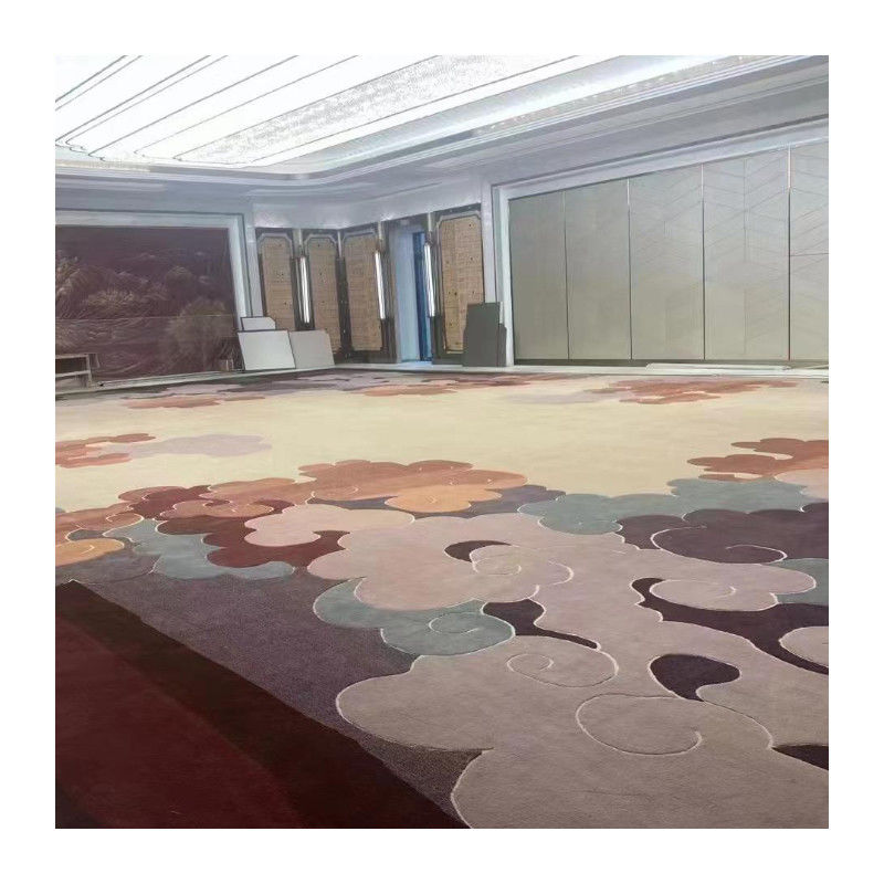 Moderne gesneden handgemaakte wol tapijt voor hotelwoning Custom Luxury Designer