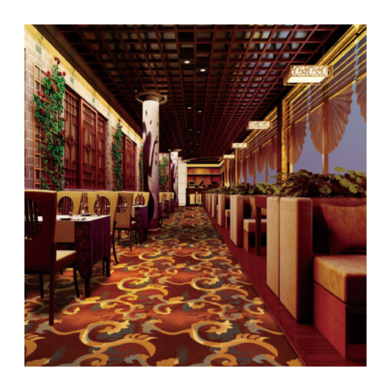 Luxe Axminster tapijt voor hotel 80% wol 20% nylon