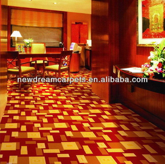 Langdurig geweven Axminster tapijt voor hotels, kantoren en meer 86 0757-29323616