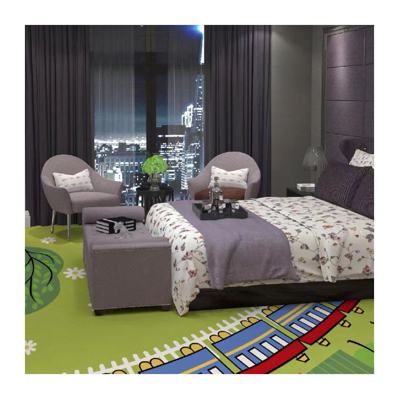 Op maat gemaakte hotelsuite Axminster tapijt voor luxe bloemen lobby en balzaal gang