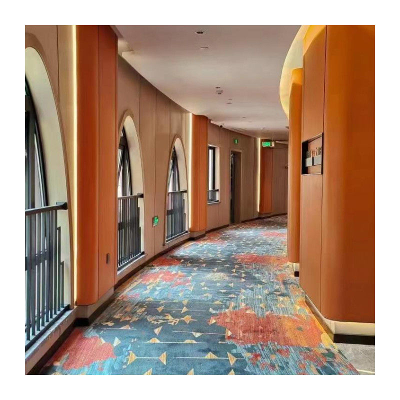 High Pile Height Nylon Custom Printing Carpets voor moderne design stijl in hotels