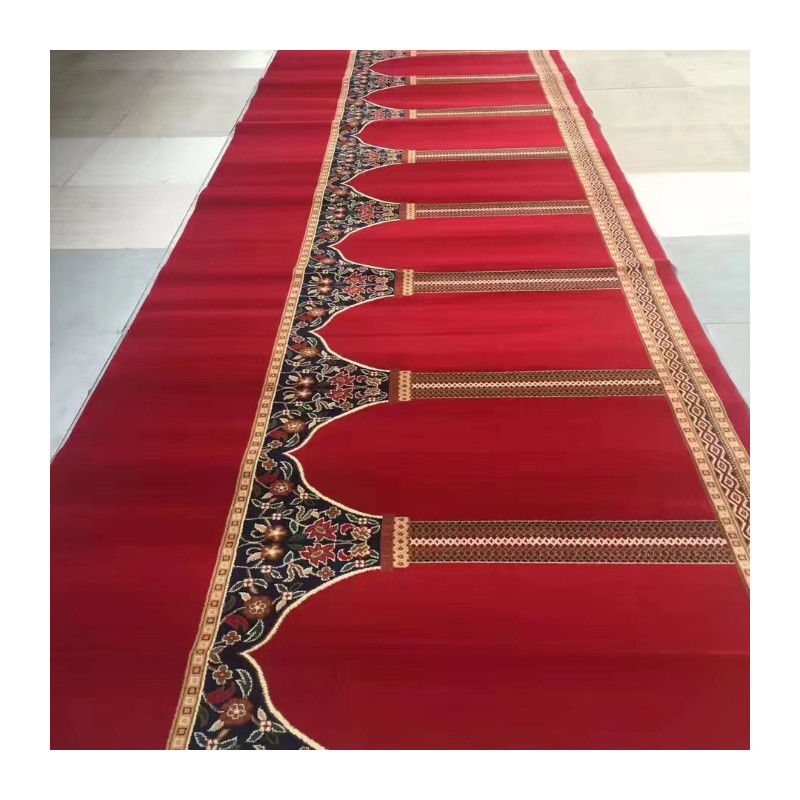 Afdruk Moslim Moskee Gebedstapijt 4*25 Roll Customized Patterns voor Moskee Decoratie