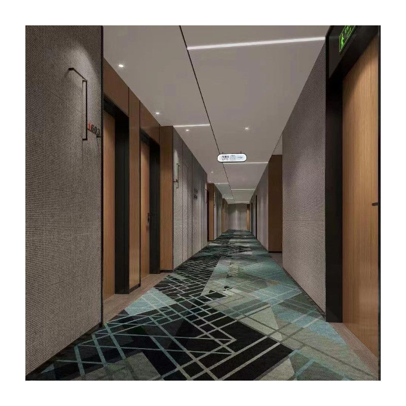 High Pile Nylon Custom Printing Hotel tapijten Moderne design stijl voor Lobby Hall