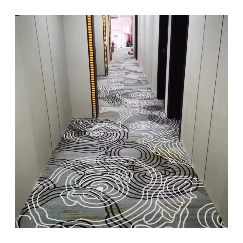 Hotel Wand tot muur commerciële vloermachine gemaakt brandwerend tapijt voor decoratieve