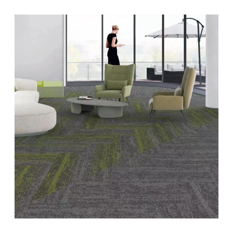 60x60 50x50 Luxe afneembare kantoor tapijttegels in plain en Jacquard Loop Pile stijl
