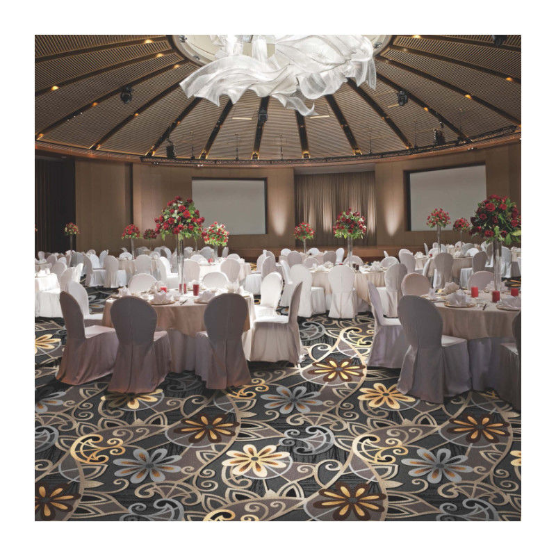 80% wol 20% nylon Axminster banketzaal tapijt voor de lobby van het hotel en kamerversiering