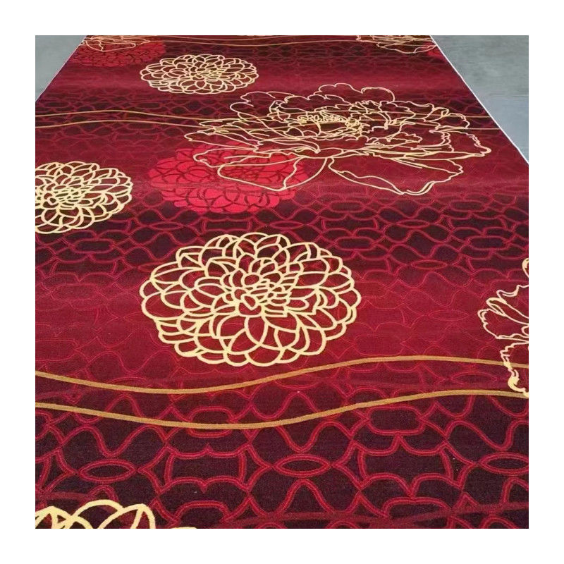 Custom Design Luxury Style Nylon/wol materiaal Axminster tapijt voor hotelvloeren