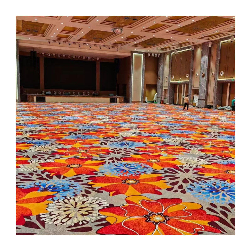 80% wol 20% nylon brandwerend Axminster Cut Pile Hotel Casino Event Location Carpet