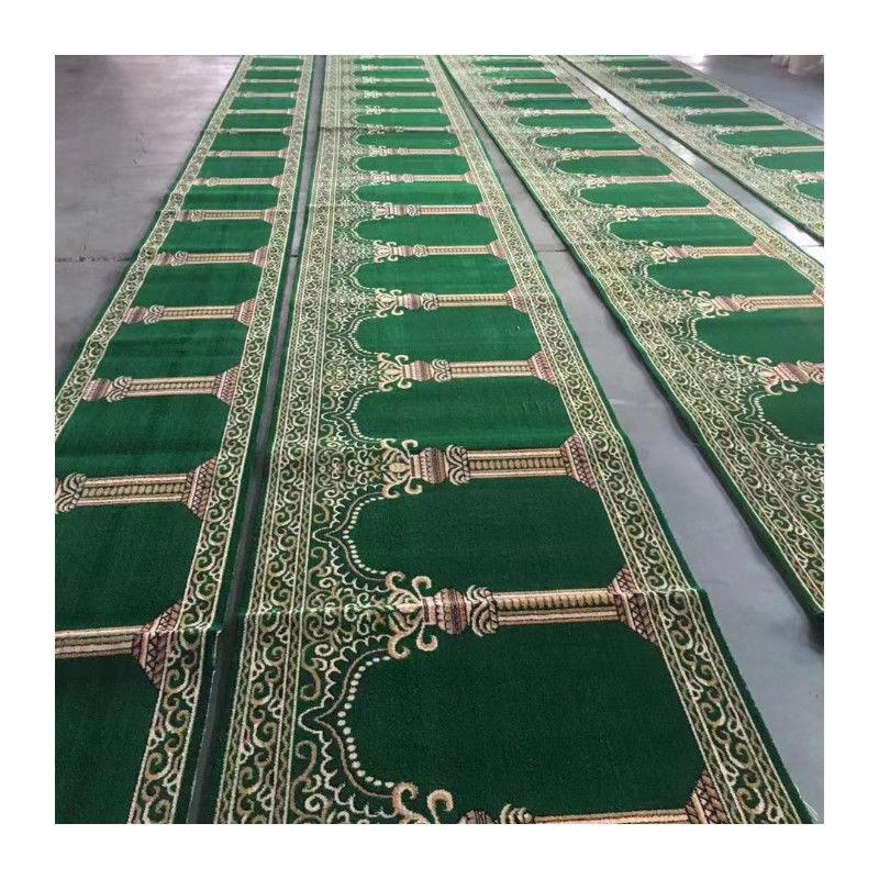 80% wol en 20% nylon moskee gebed tapijt voor Custom moskee ontwerp